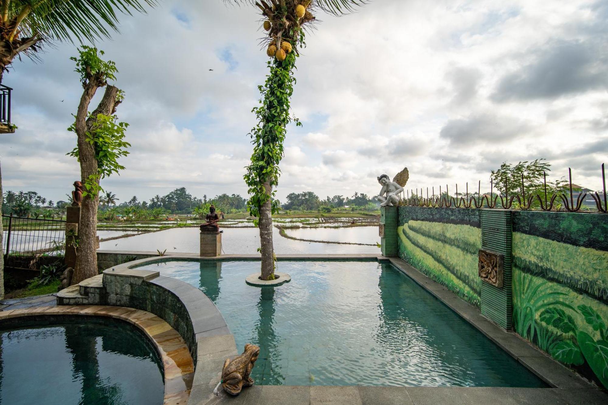 Kubu Sari Ubud Esterno foto